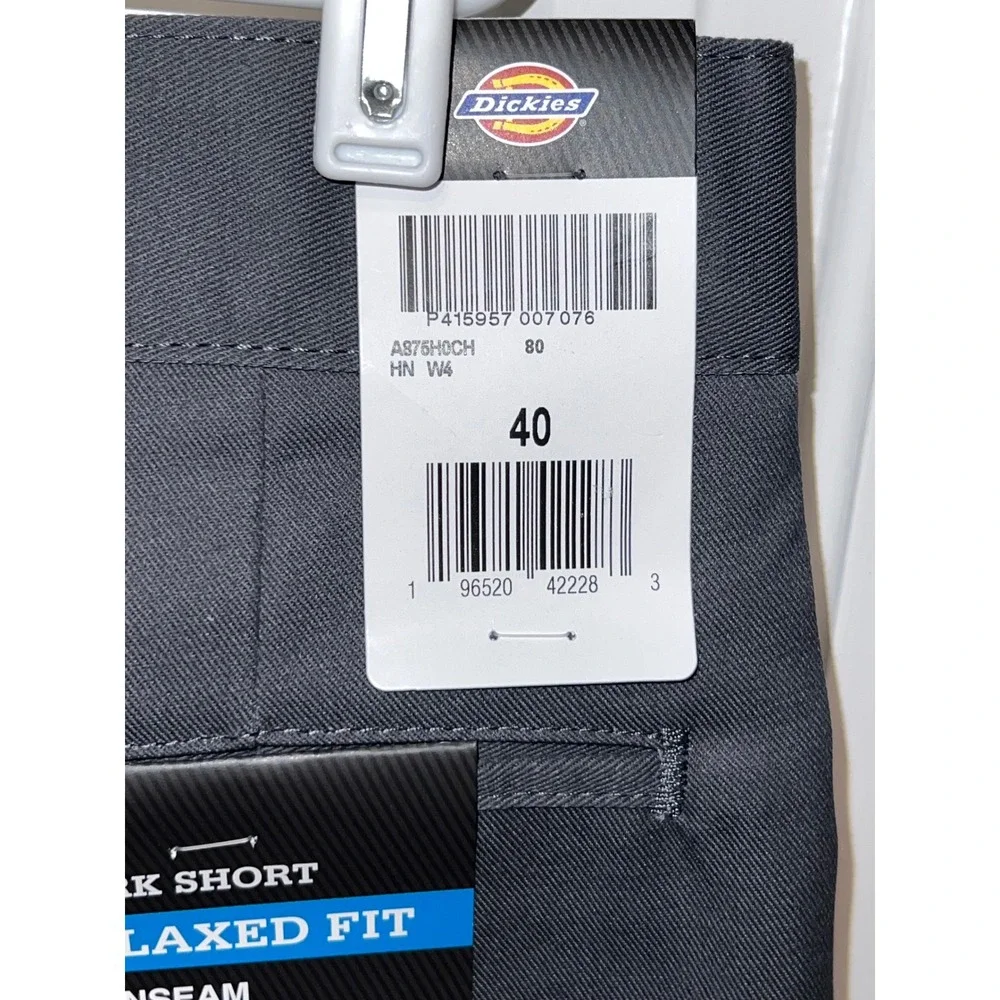 Dickies Black Men’s Flat Front Work Shorts